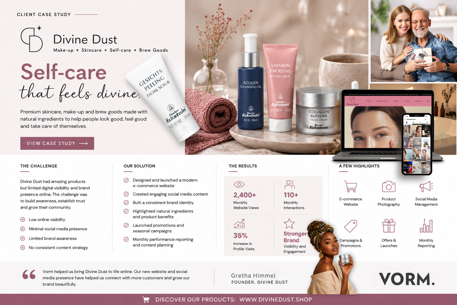 Divine Dust case study
